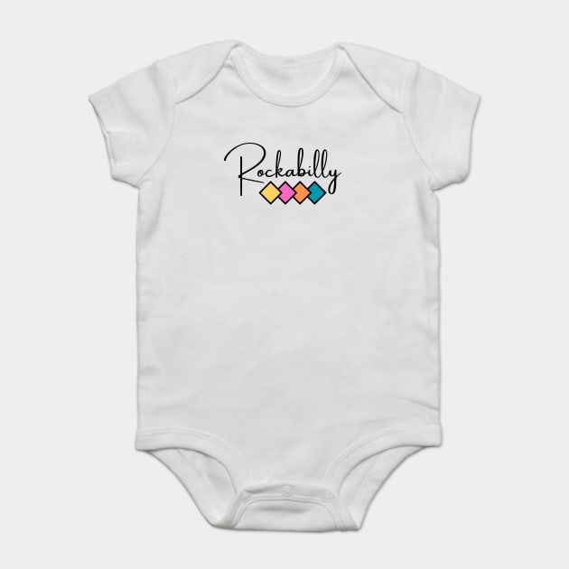 Rockabilly Baby Bodysuit by Timeless Chaos
